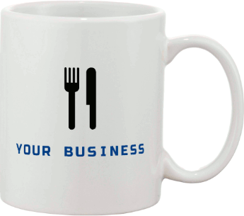 Restaurant or Food Industry Custom Mug