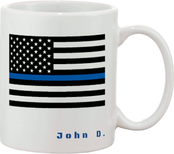 Blue Lives Matter Mug