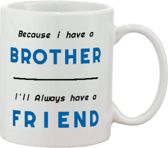 Brother Friend Mug