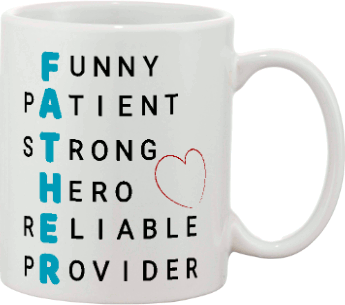 Hero Father Custom Mug